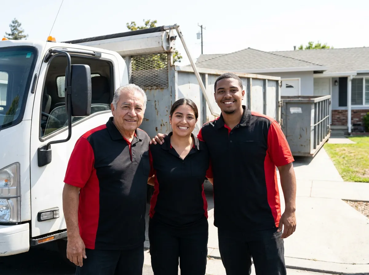 The Haul Hub Dumpster Rental team, dumpster rental in San Jose, CA